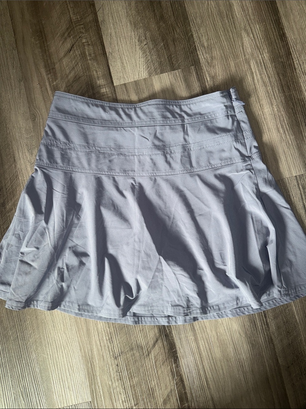 ATHLETA Light Gray Skort Athletic Skirt Size 2 all day skort womens